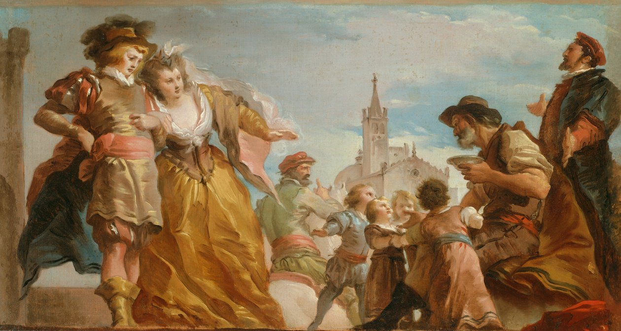 La rencontre de Gautier, comte d