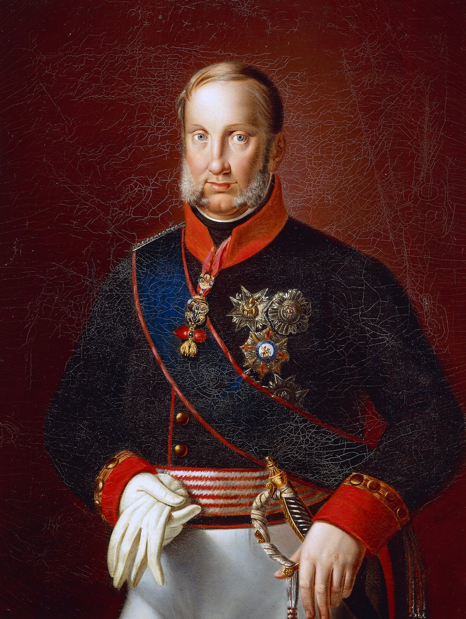 Portrait de François Ier des Deux-Siciles - Giuseppe Cammarano