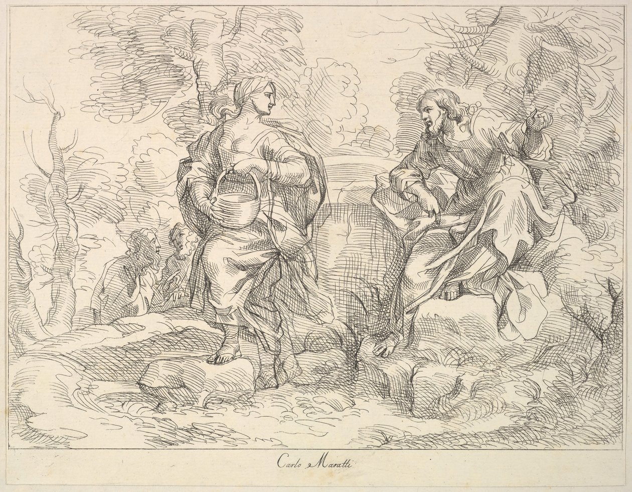 Le Christ apparaissant à Marie-Madeleine, 1740-1802 - Giuseppe Canale