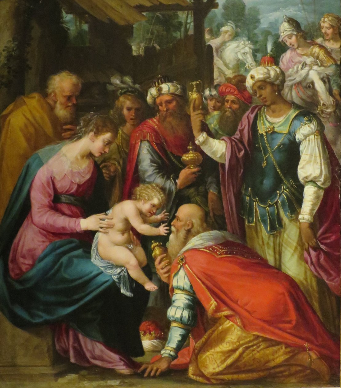 Adoration des Mages - Giuseppe Cesari