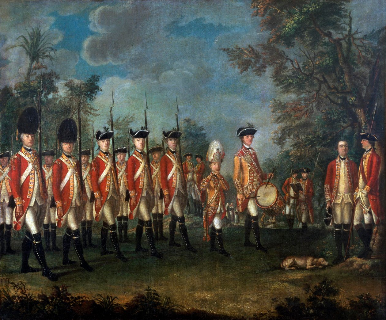 Lord George Lennox, Colonel du 25e Régiment de Pied, vers 1771 - Giuseppe Chiesa
