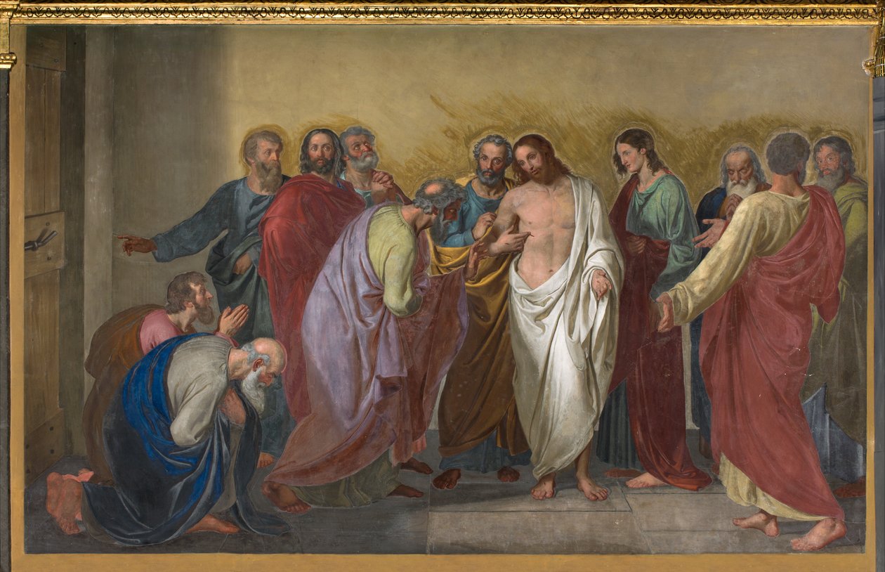 Presbytère, Giuseppe Diotti, Incrédulité de Saint Thomas 1832 - Giuseppe Diotti