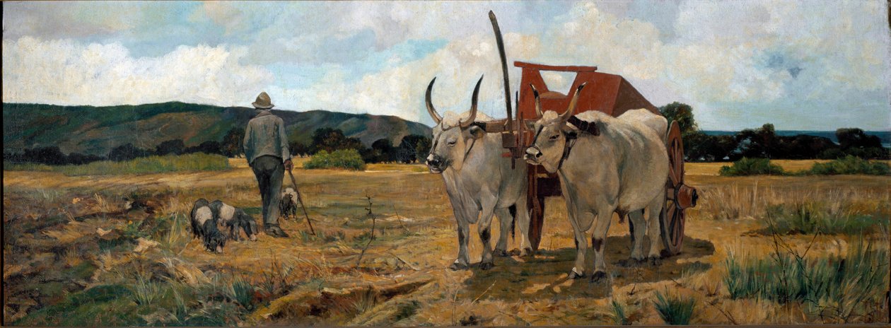 Paysage en Maremme - Giuseppe Fattori