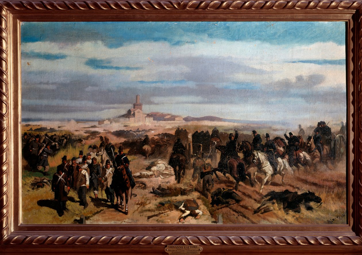 La bataille de Solférino et San Martino le 24 juin 1859 - Giuseppe Fattori