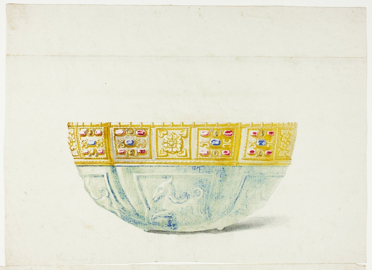 Coupe ornée de bijoux dans le Trésor de Saint-Marc, Venise - Giuseppe Grisoni