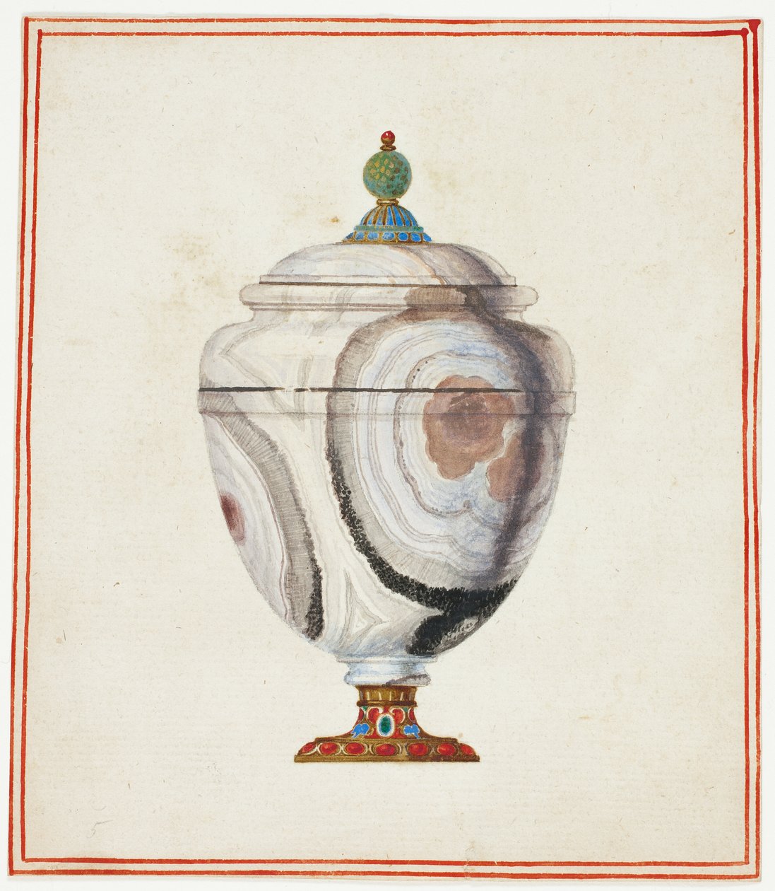 Urne en pierre - Giuseppe Grisoni