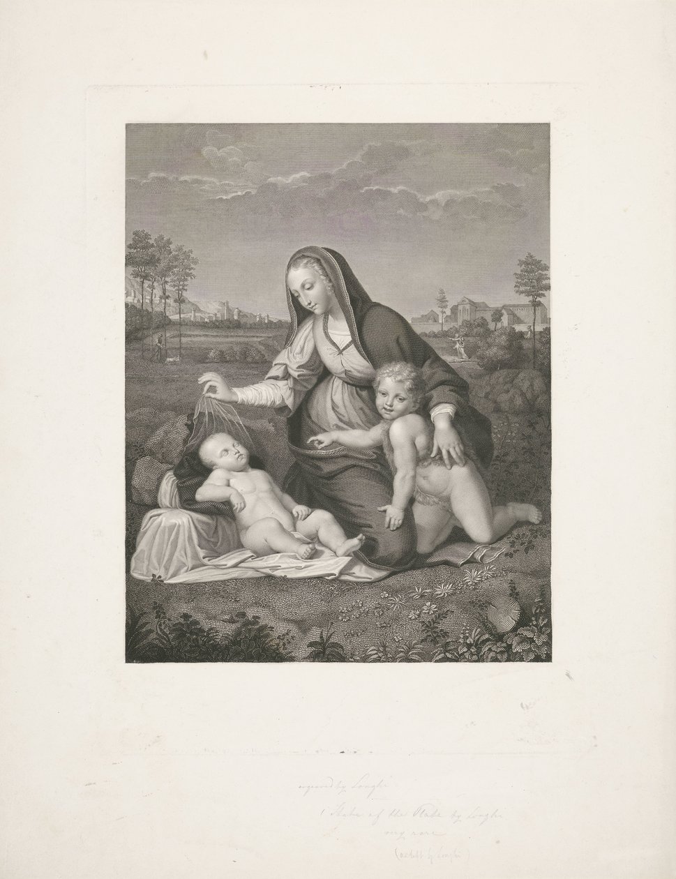 Madonna del Velo - Giuseppe Longhi