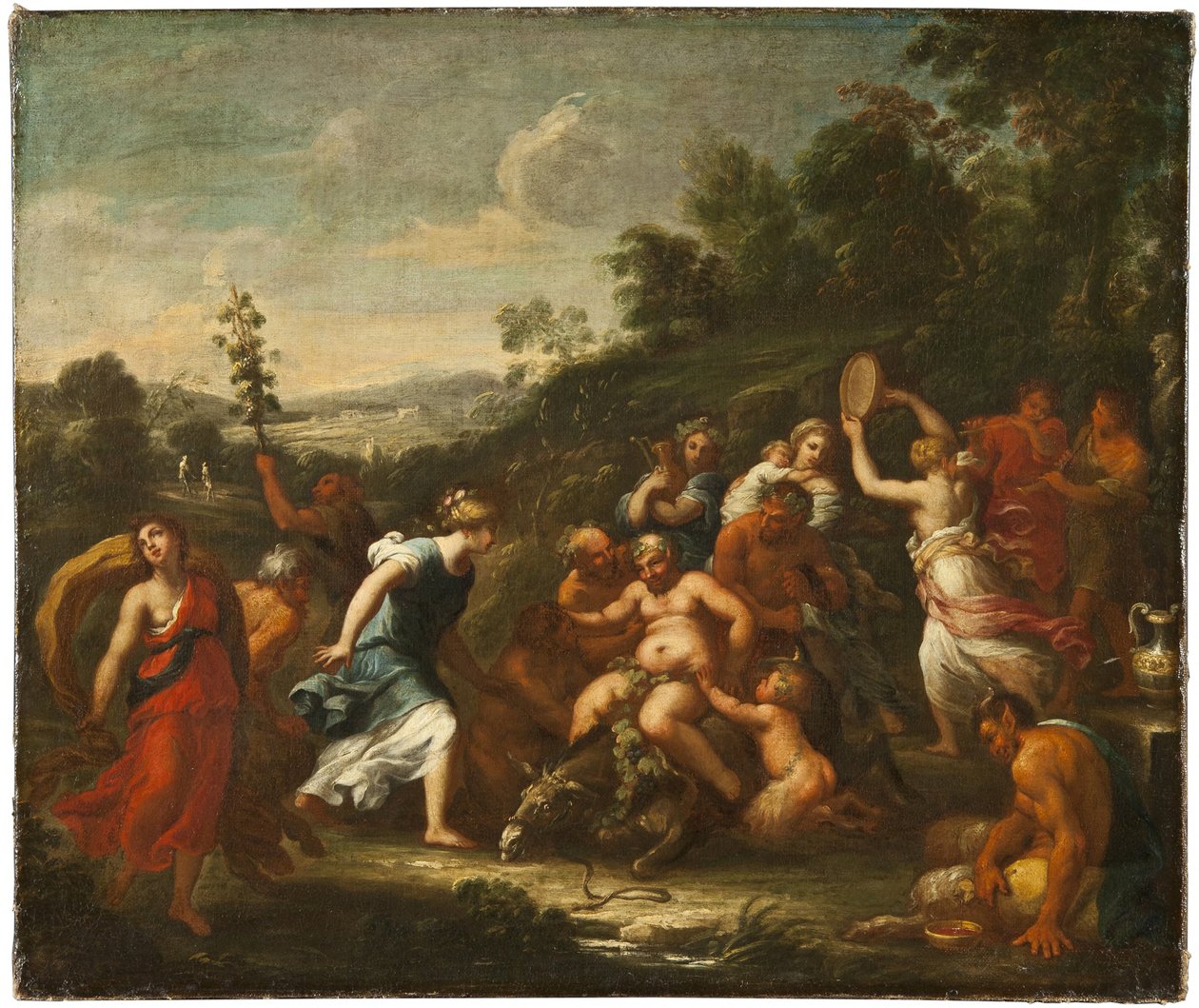 Der Triumph des Silenus - Giuseppe Maria Crespi