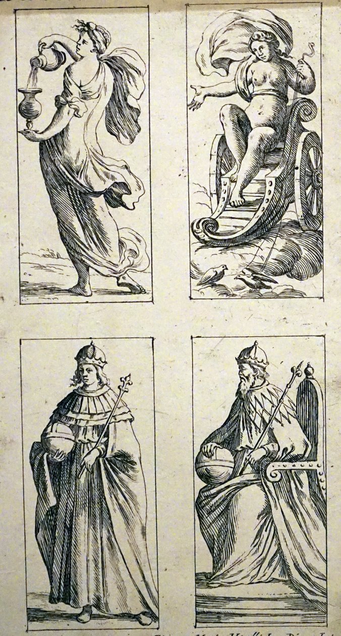 Cartes de tarot du XVIIe siècle par Giuseppe Maria Mitelli - Giuseppe Maria Mitelli