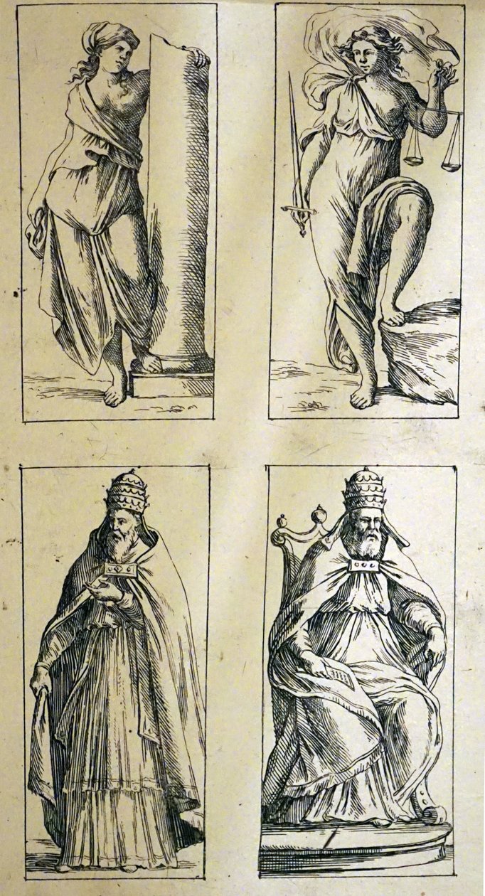 Cartes de tarot du XVIIe siècle par Giuseppe Maria Mitelli - Giuseppe Maria Mitelli