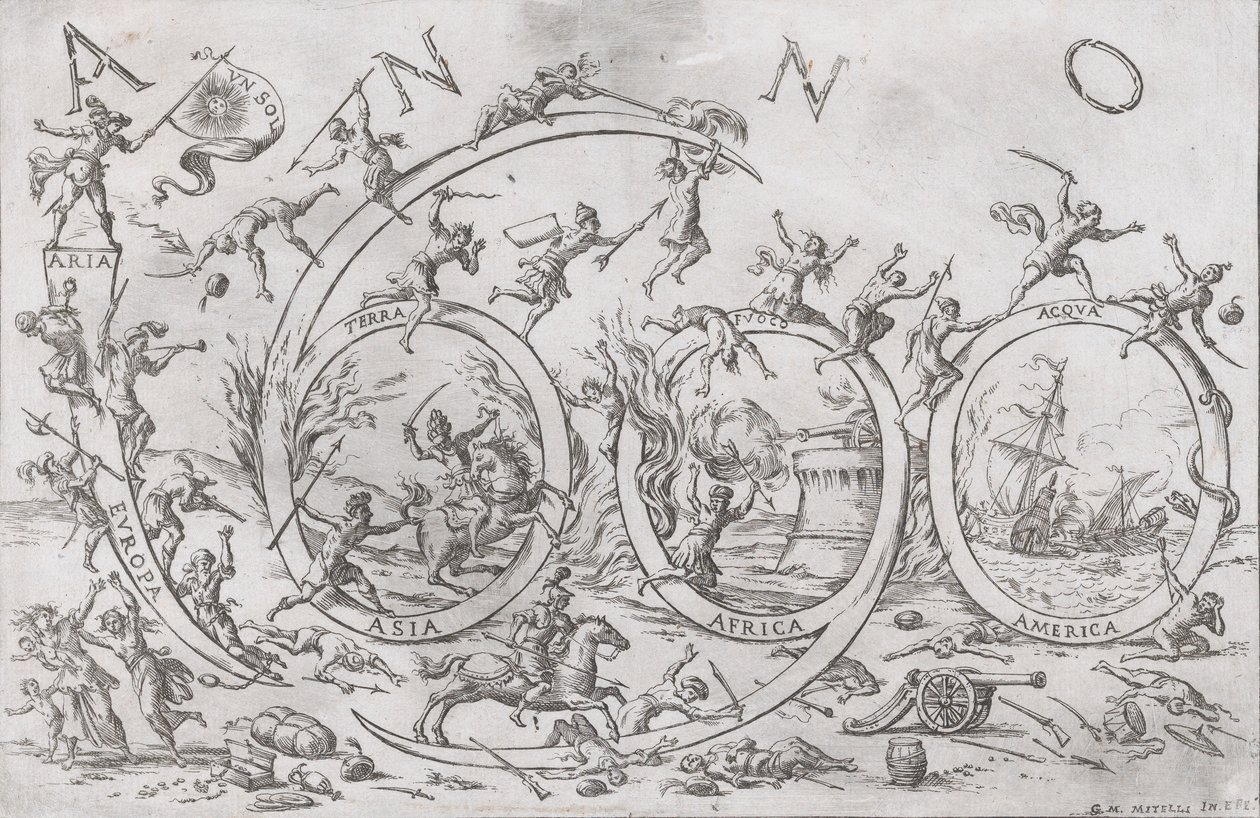 Anno 1690, vers 1690 - Giuseppe Maria Mitelli