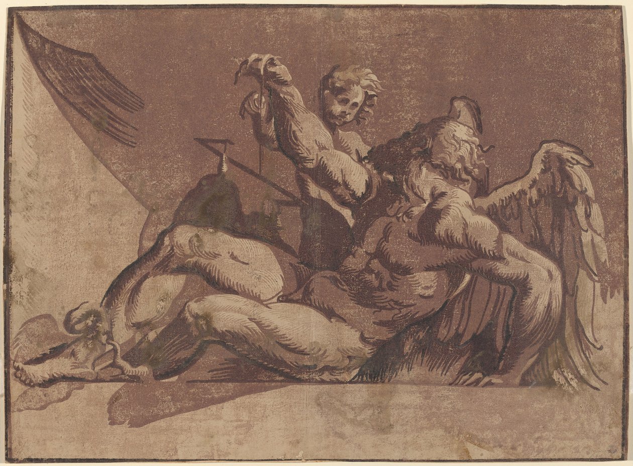 Saturne - Giuseppe Nicolo Vicentino, after Giovanni Antonio Pordenone