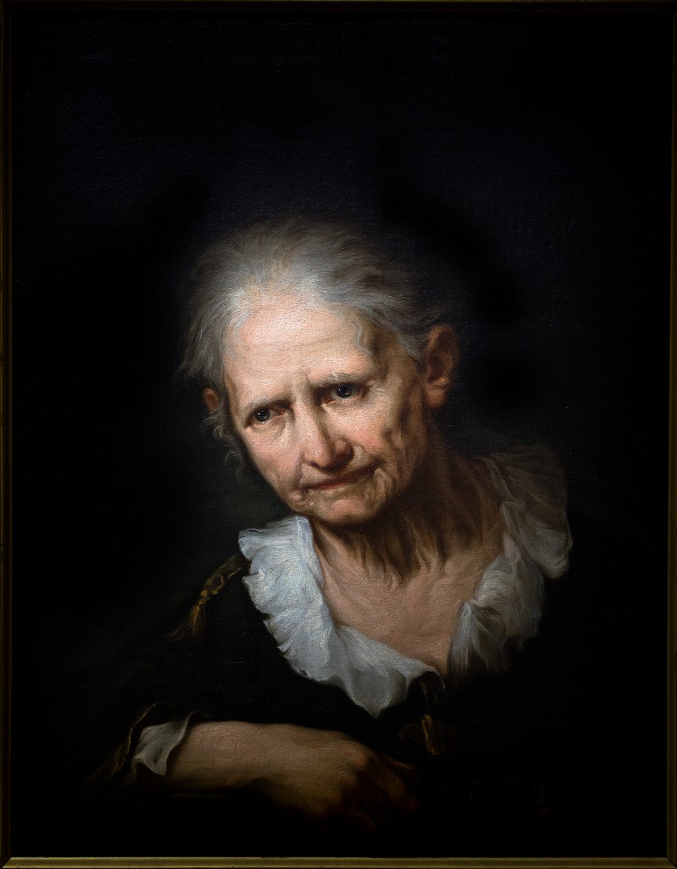 Vieille femme en prière - Giuseppe Nogari