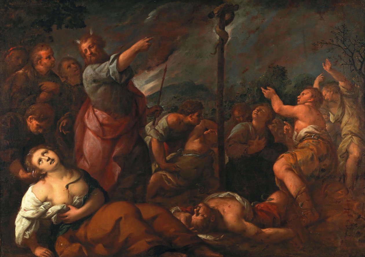 Moïse et le serpent d