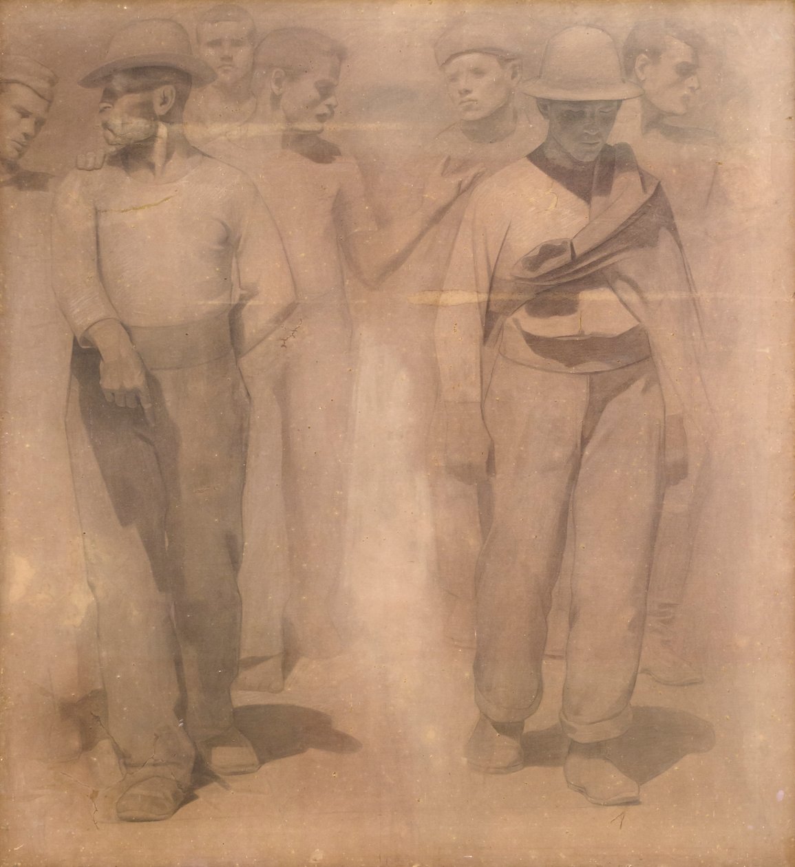 Cartoon pour le quatrième état - Giuseppe Pellizza da Volpedo