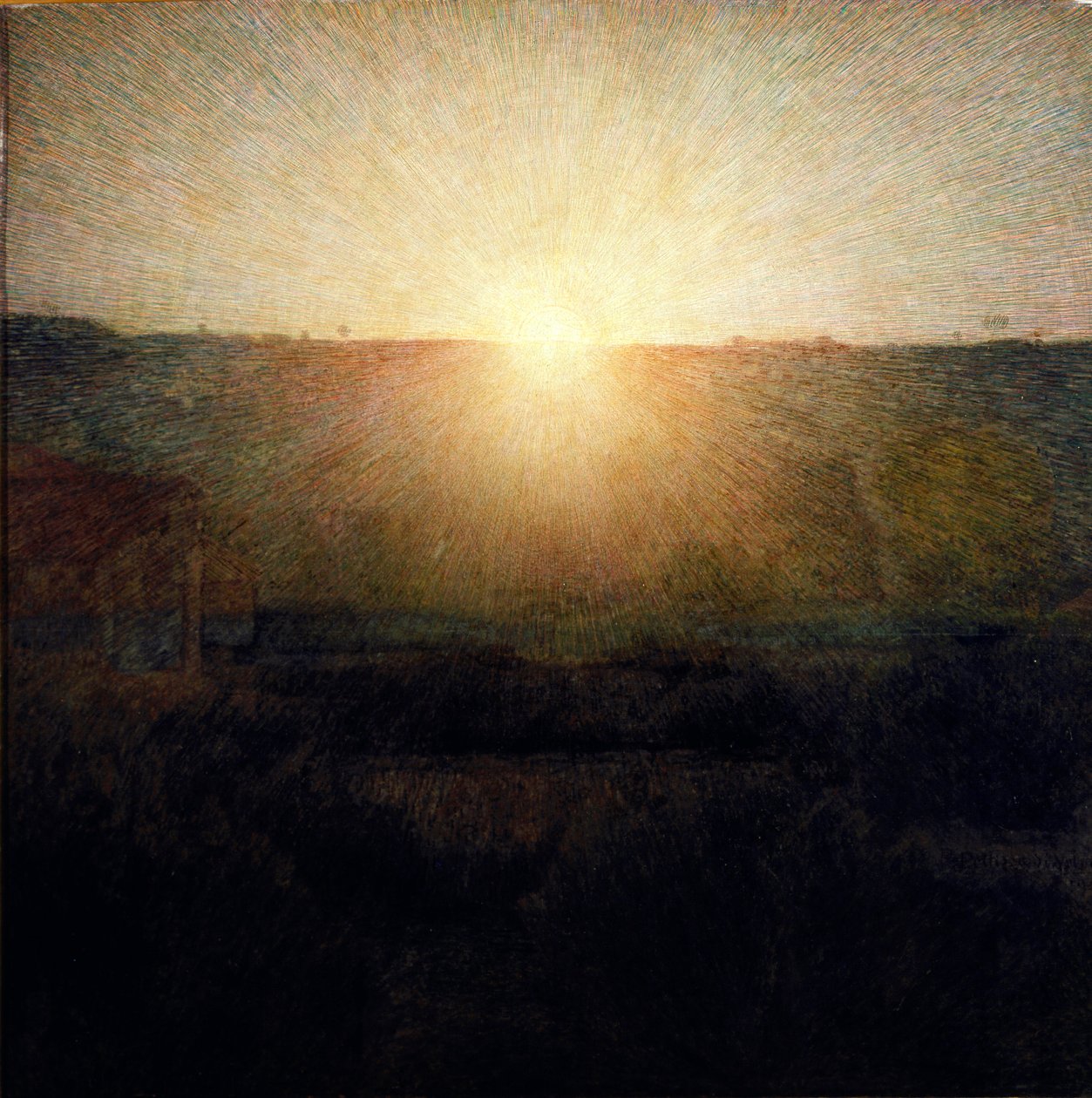 Le Soleil Levant - Giuseppe Pellizza da Volpedo