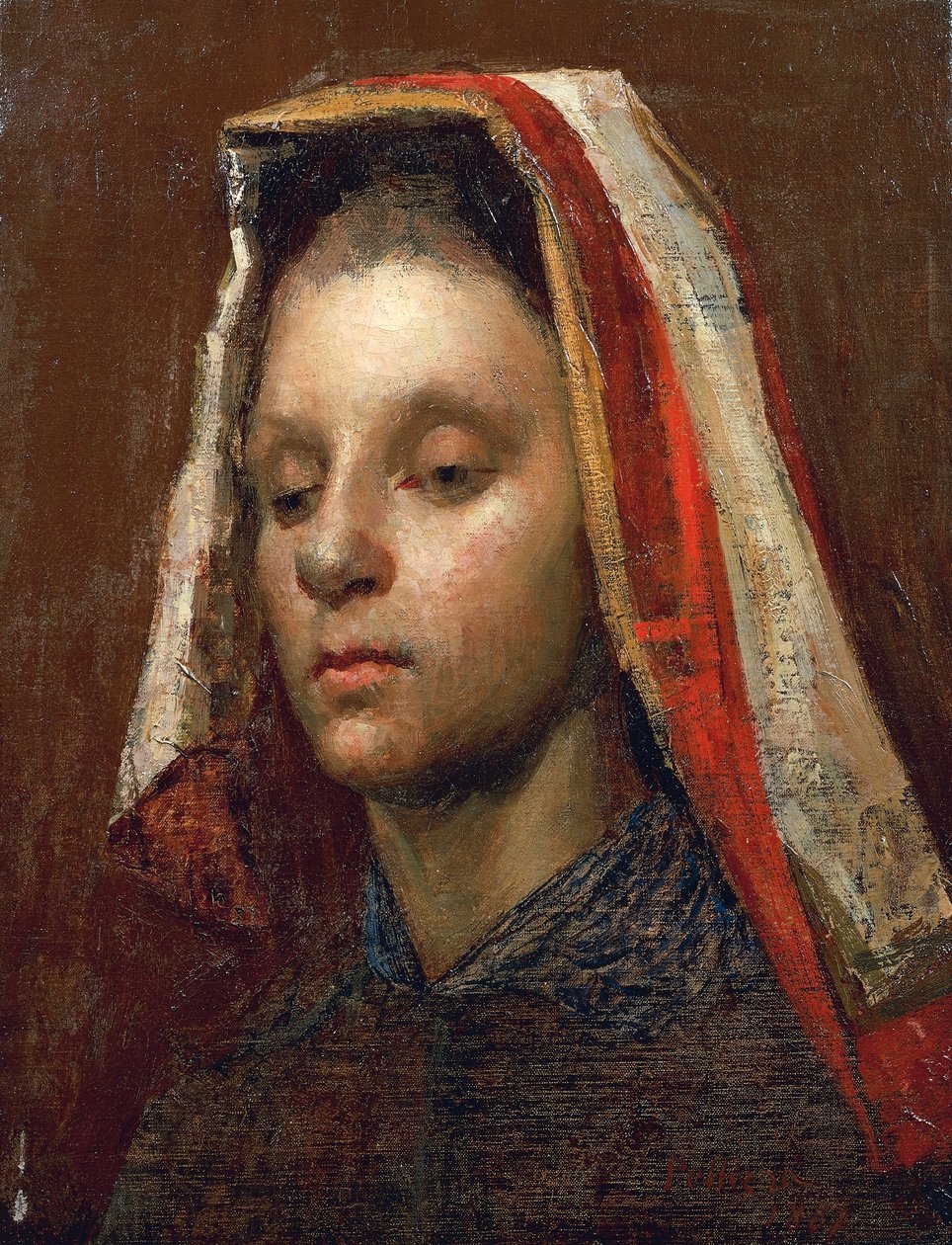 Le sphinx - Giuseppe Pellizza da Volpedo