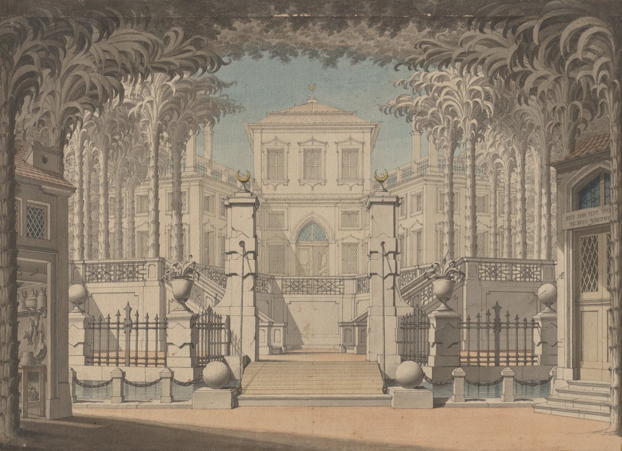 Un palais turc (probablement pour "L