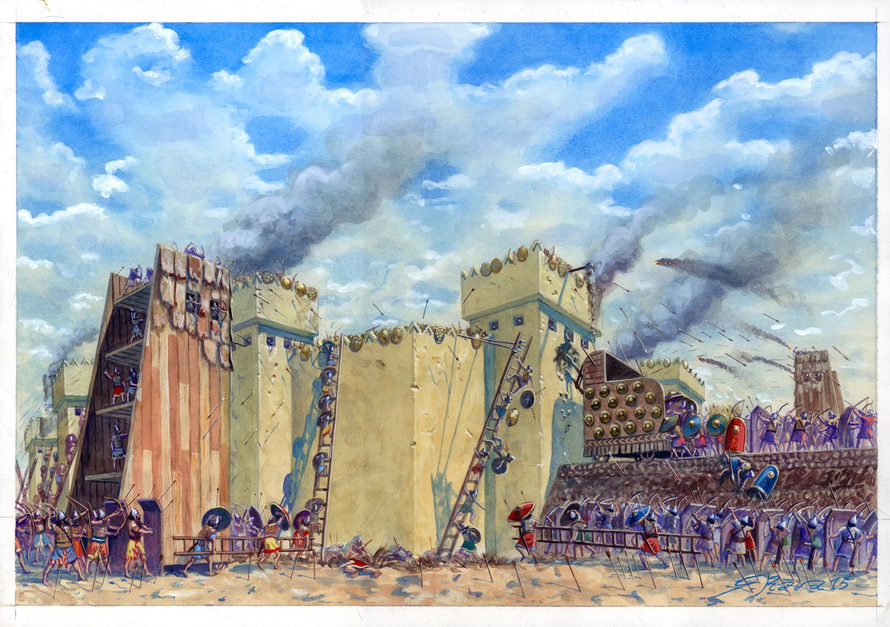 Siège de Tel Lachish - Giuseppe Rava