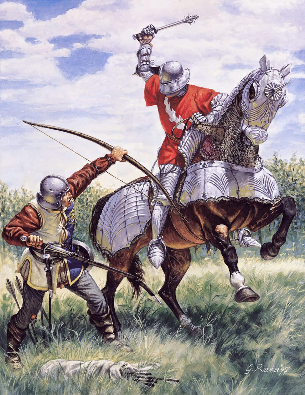 La guerre des Deux Roses (1455-1485) : bataille entre la maison royale de York et la maison royale de Lancastre - Giuseppe Rava