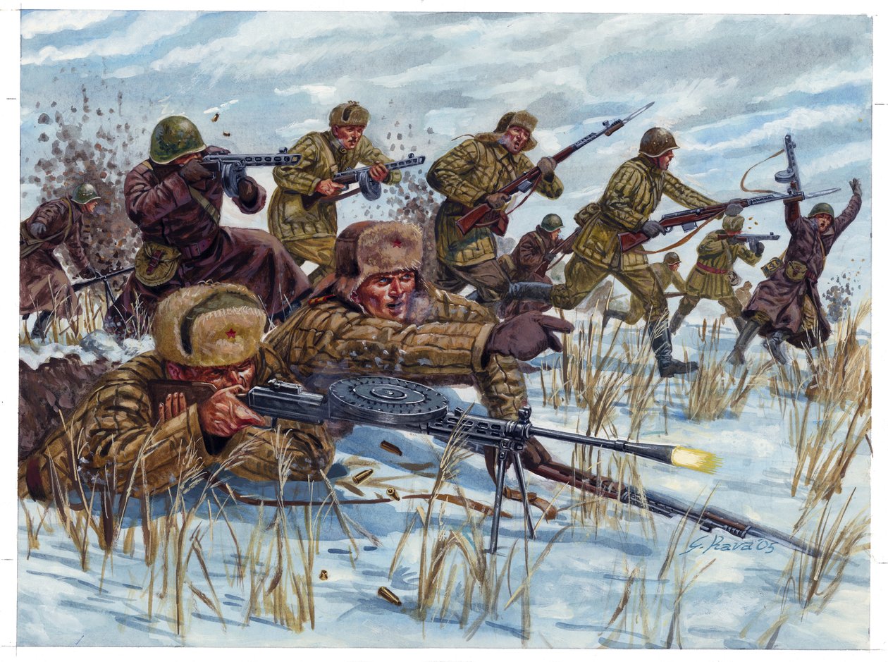 Seconde Guerre mondiale : soldats de l