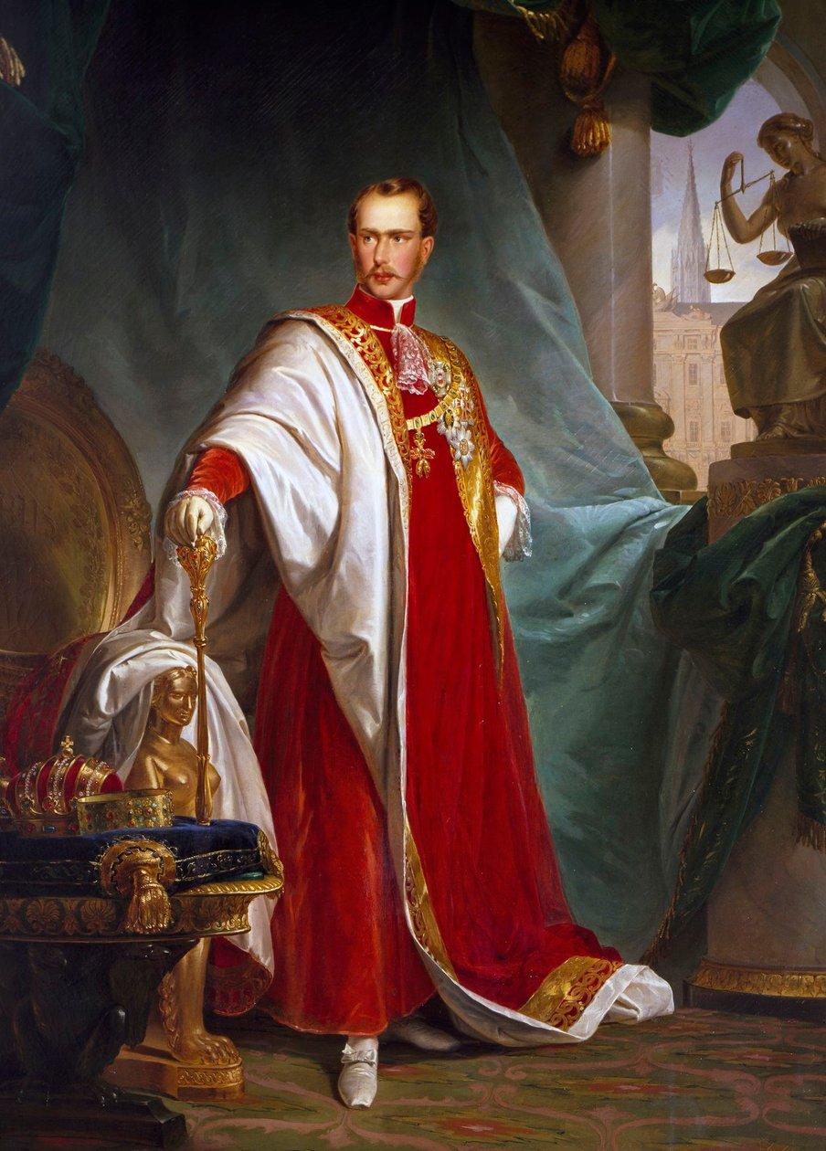 Italien : Portrait de François-Joseph, empereur d