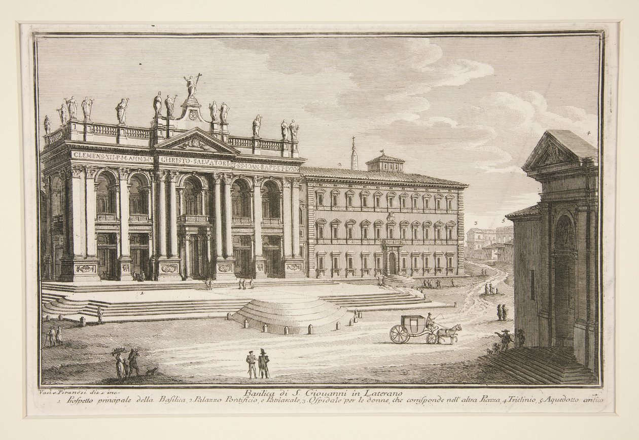 Basilique de Saint-Jean-de-Latran - Giuseppe Vasi