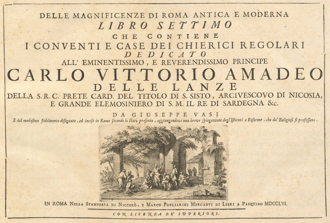 Delle Magnificenze di Roma Antica e Moderna (vol. 3) - Giuseppe Vasi