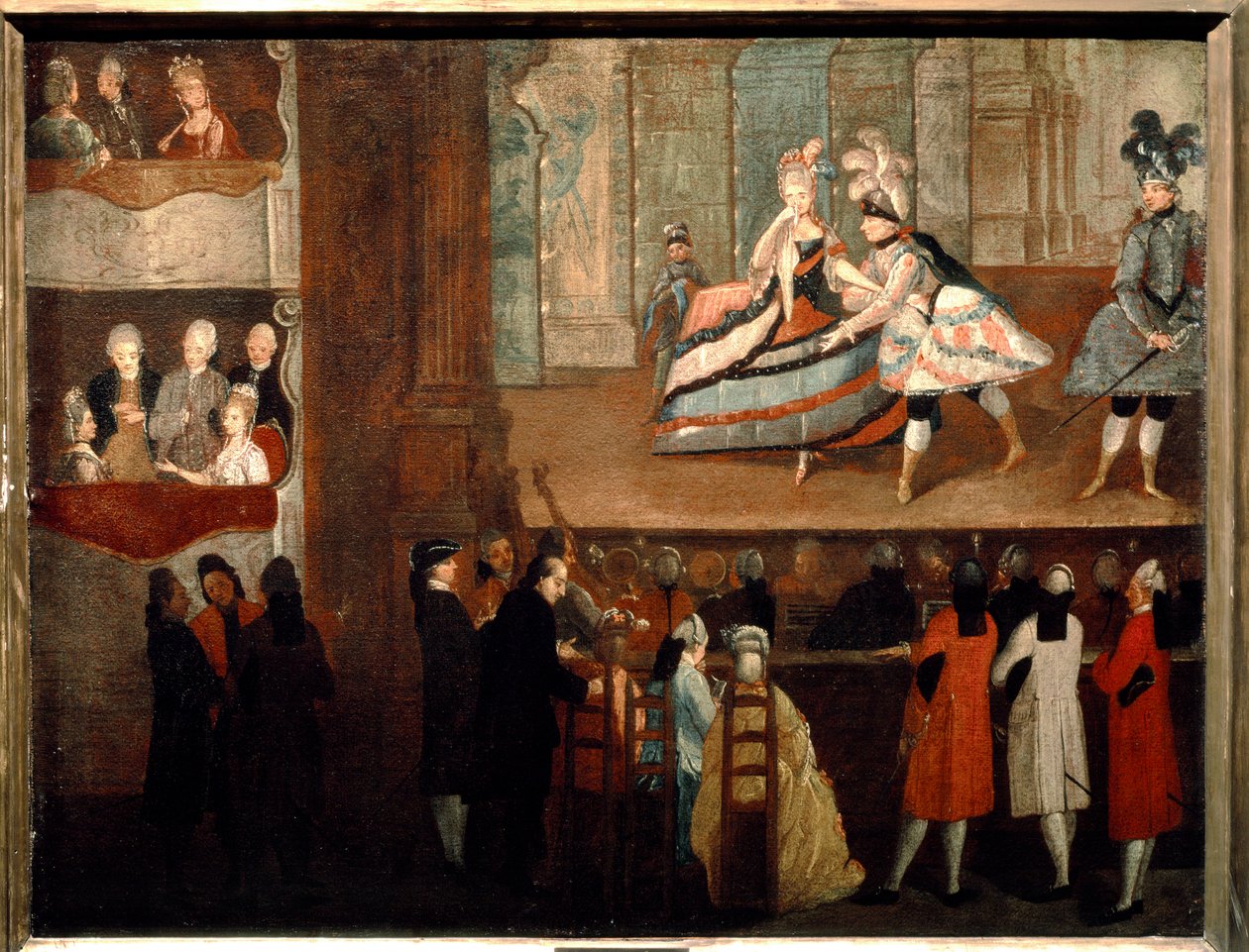Opera Serie, fin du 18e siècle (huile) - Giuseppe de Albertis