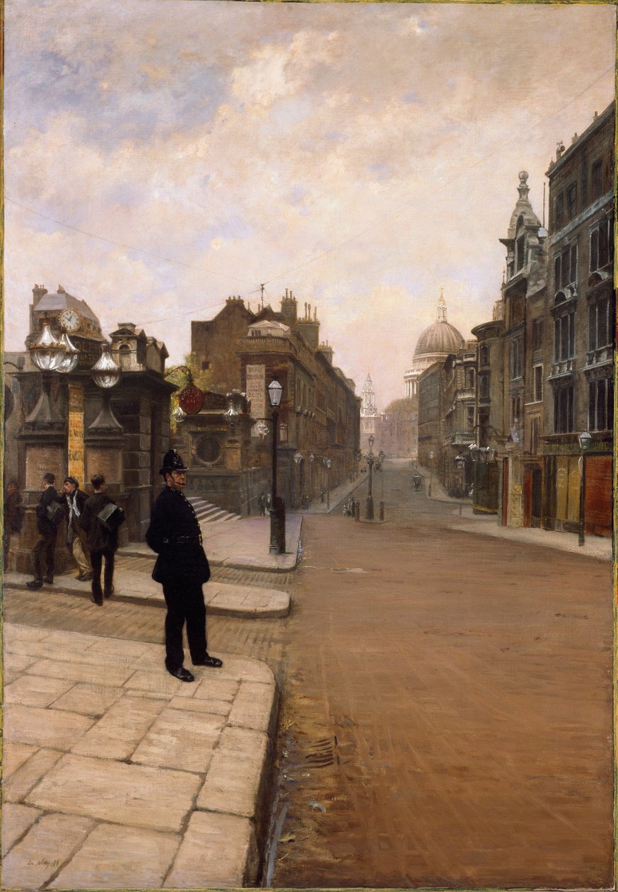 Un dimanche à Londres - Giuseppe or Joseph de Nittis