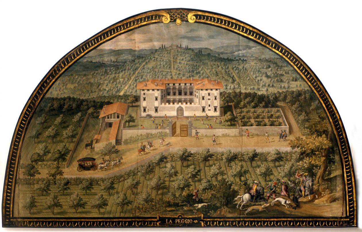 Villa "La Peggio" par Giusto Utens - Giusto Utens