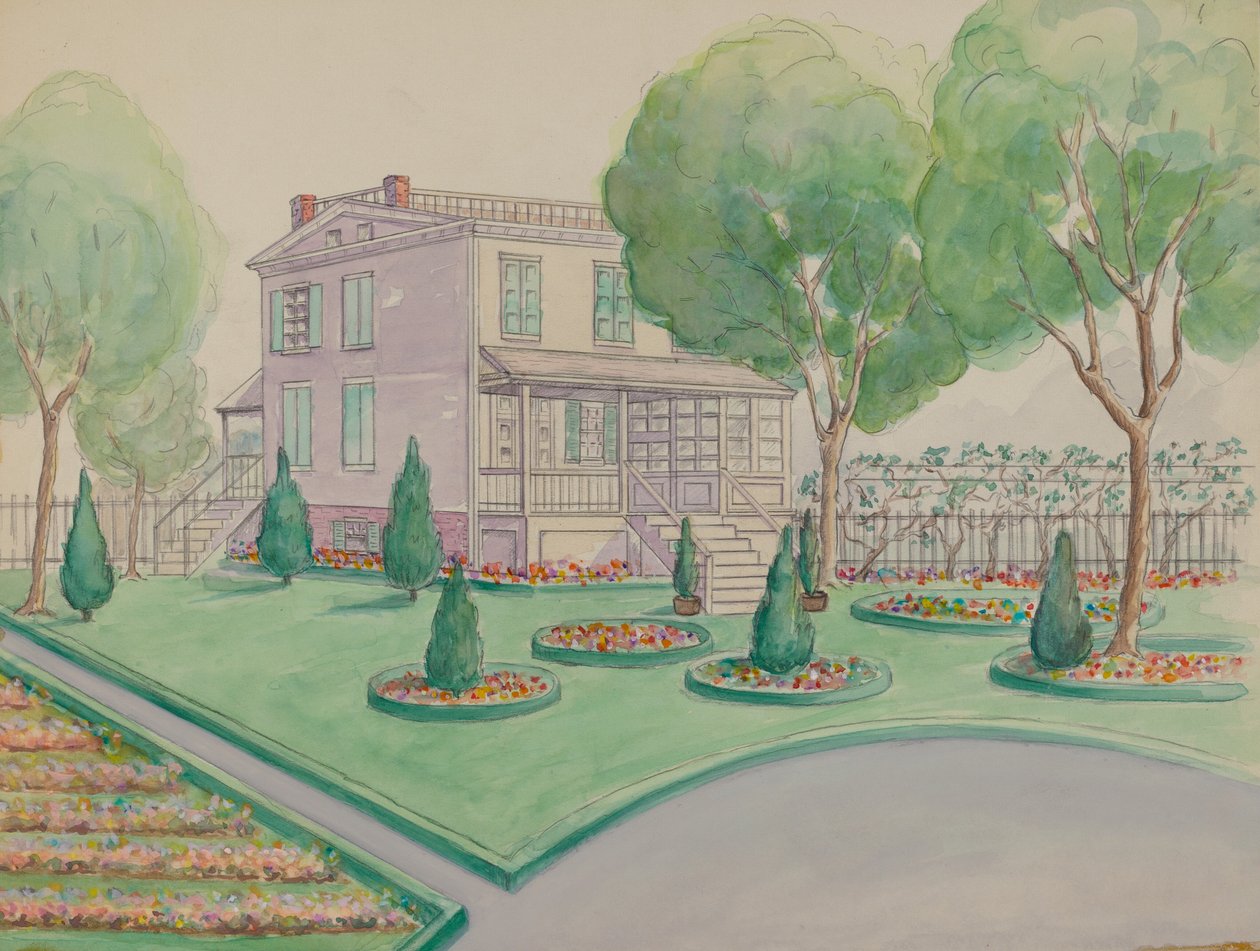 Domaine de Caster, c. 1936 - Gladys Cook