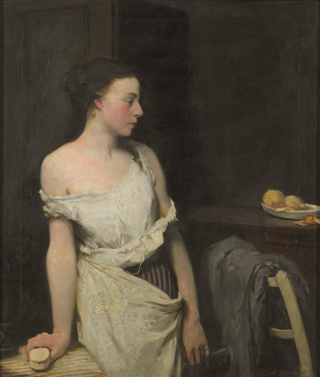 Fille à sa toilette - Glyn Warren Philpot