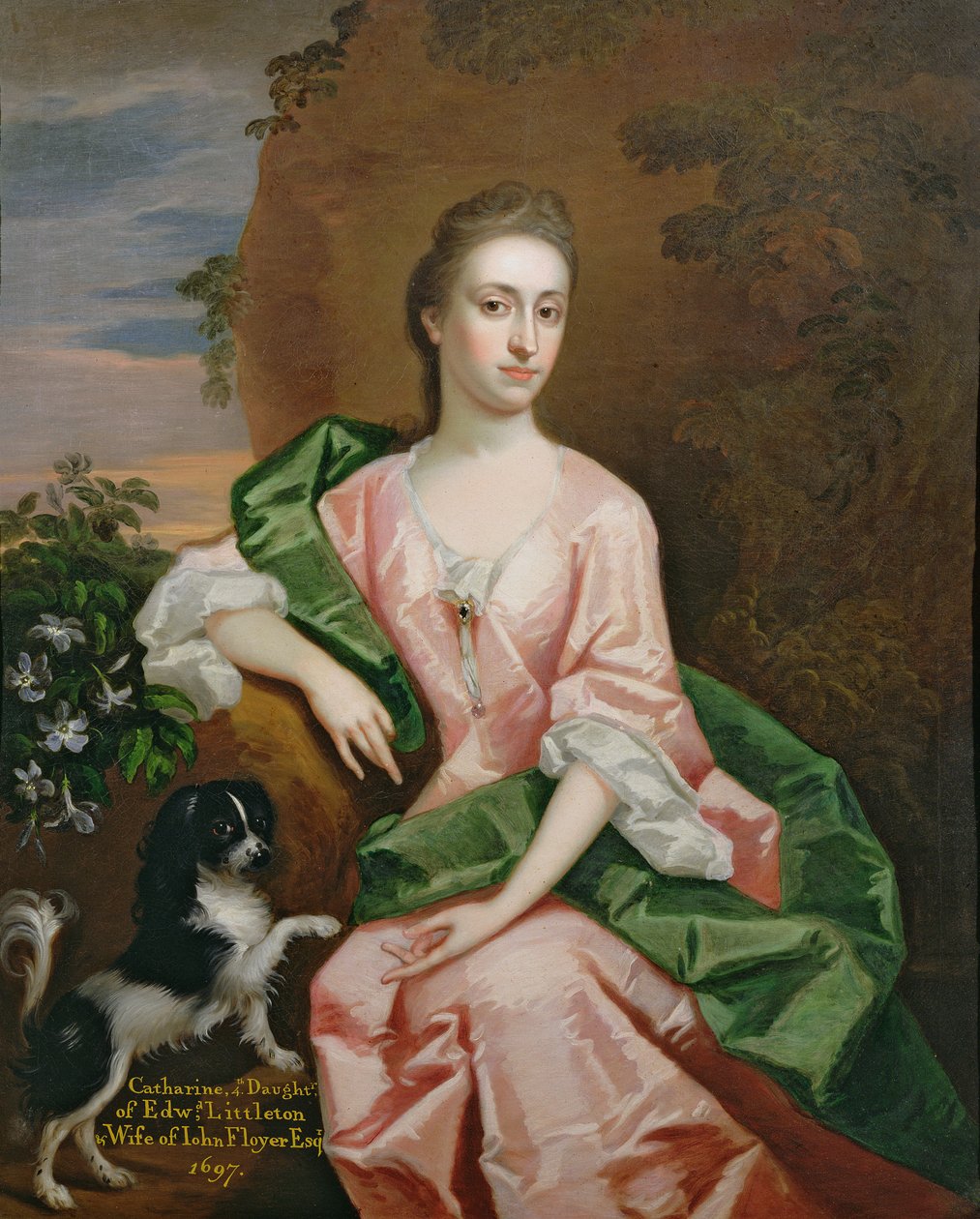Catharine Littleton, épouse de John Floyer, 1697 - Godfrey Kneller