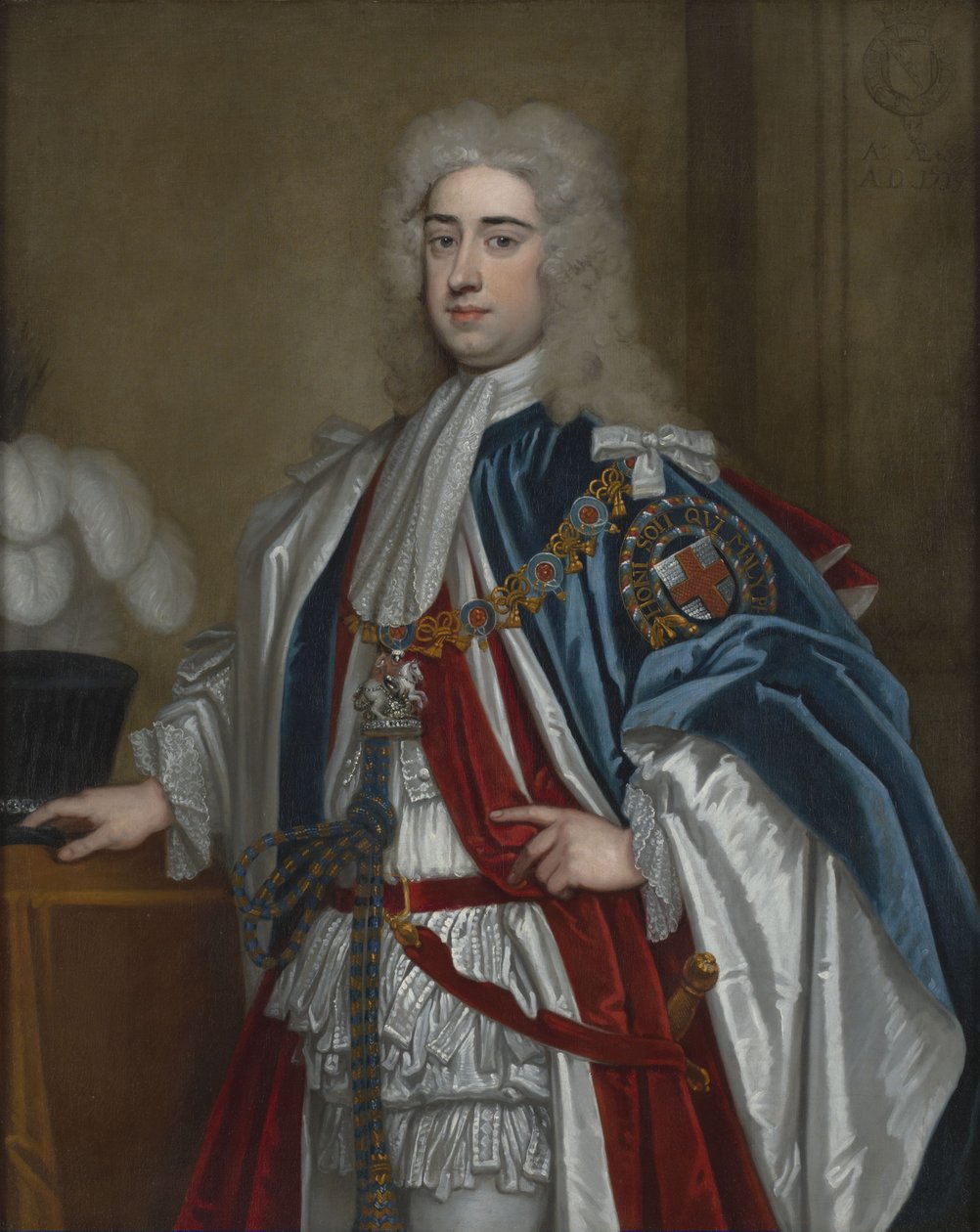 Portrait de Lionel Sackville, 1er Duc de Dorset (1688-1765) - Godfrey Kneller