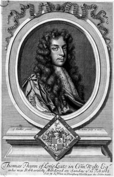 Thomas Thynne de Longleat, gravé par Robert White - Godfrey (after) Kneller