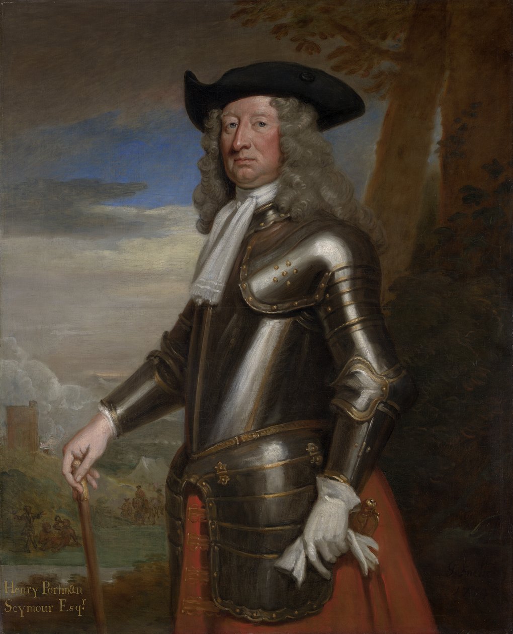 Henry Seymour Portman (vers 1637-1728) 1714 - Godfrey Kneller