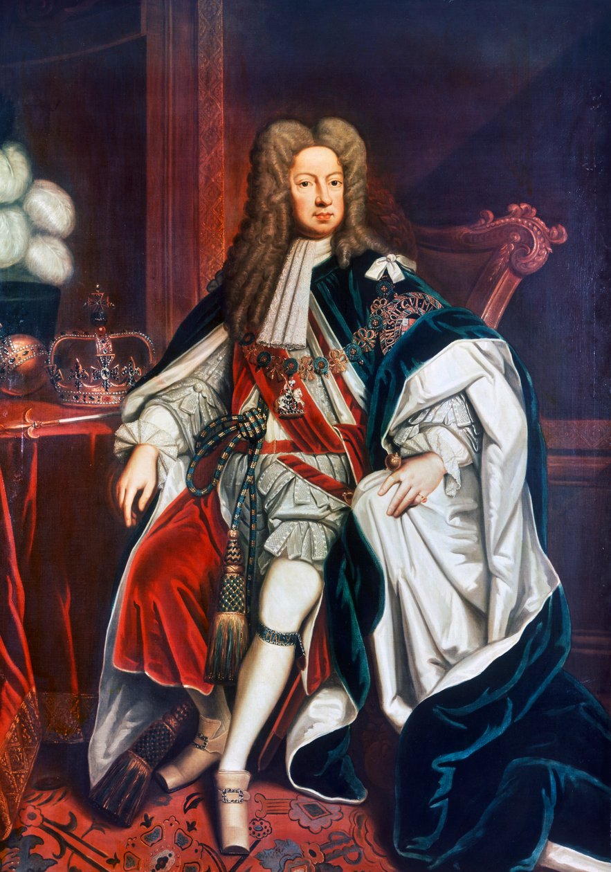 Portrait de Georg Ludwig von Hannover (Osnabrück - Godfrey Kneller