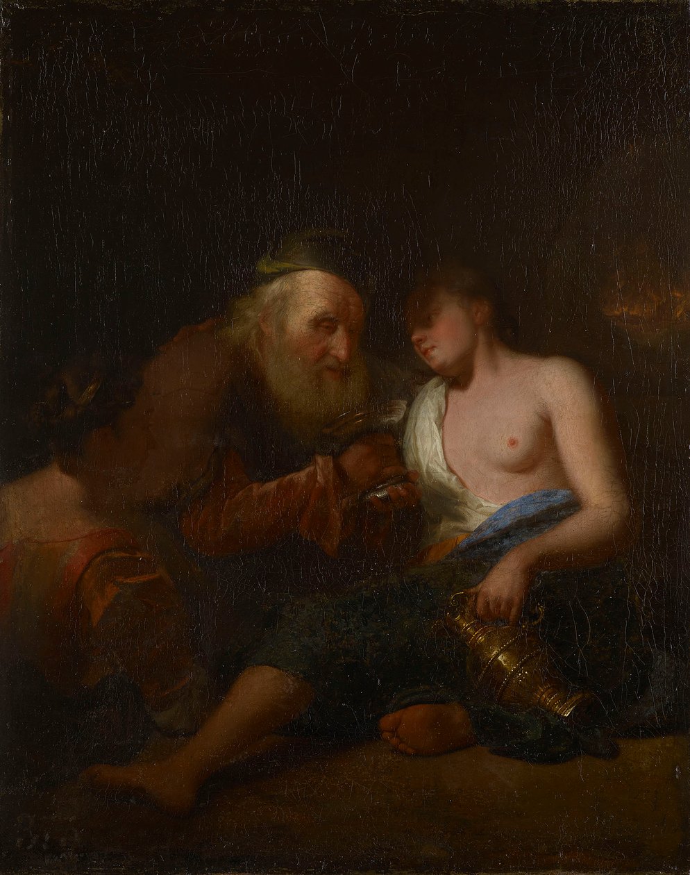Lot et ses filles - Godfried Schalcken
