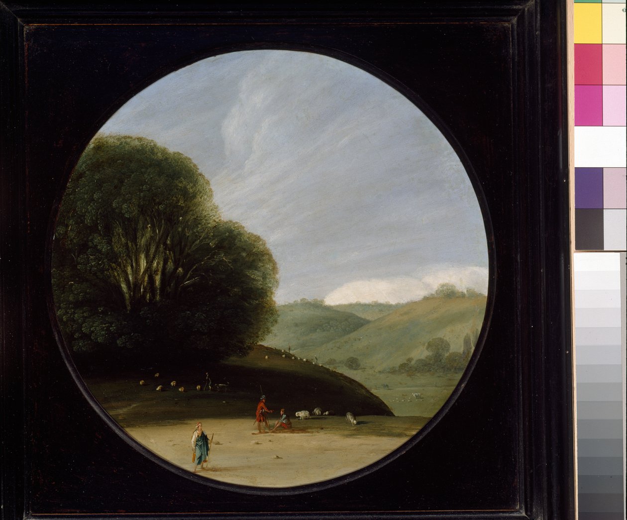 Paysage avec figures pastorales, vers 1615 - 1638 - Goffredo Wals