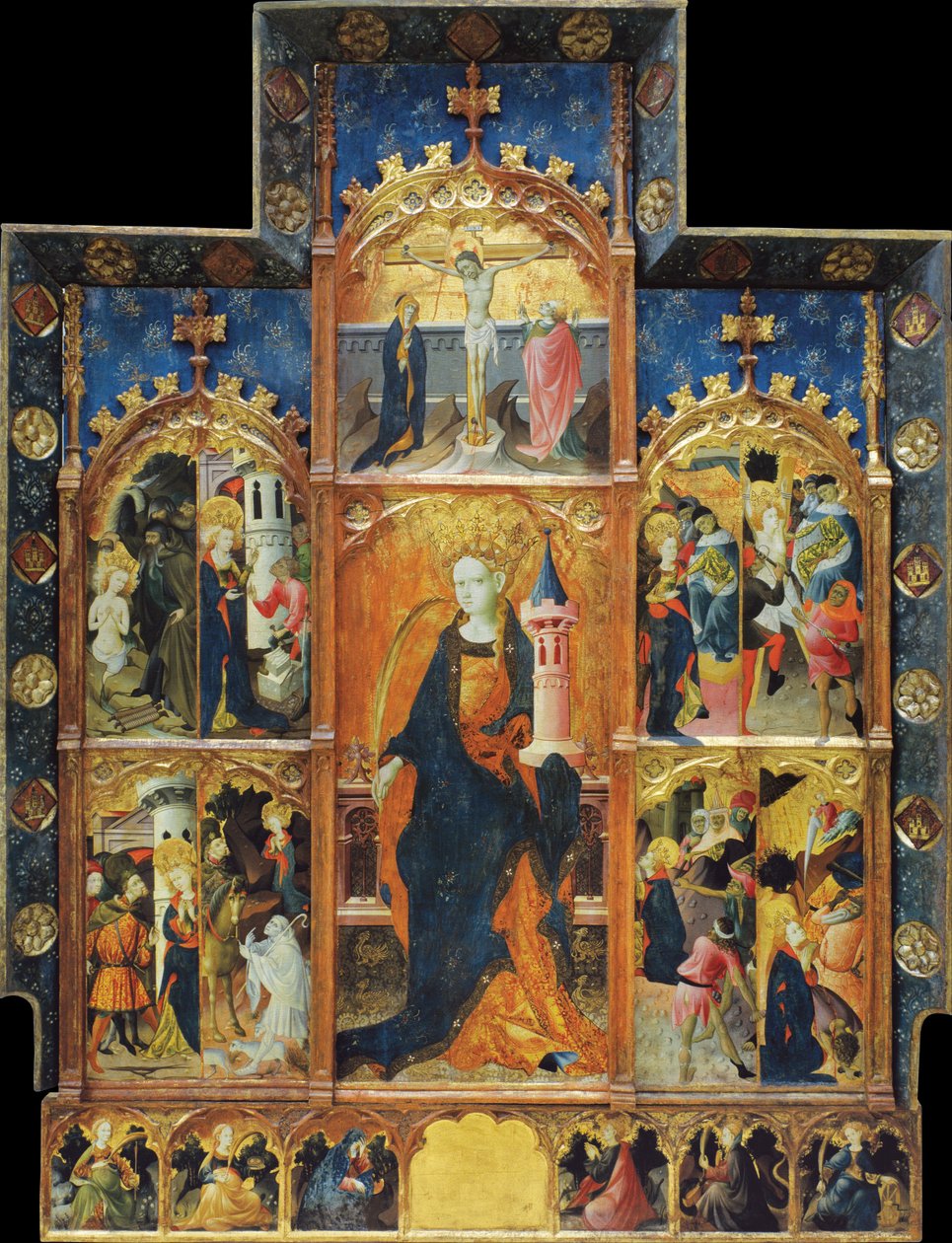 Retable de Sainte Barbara - Gonçal Peris Sarrià