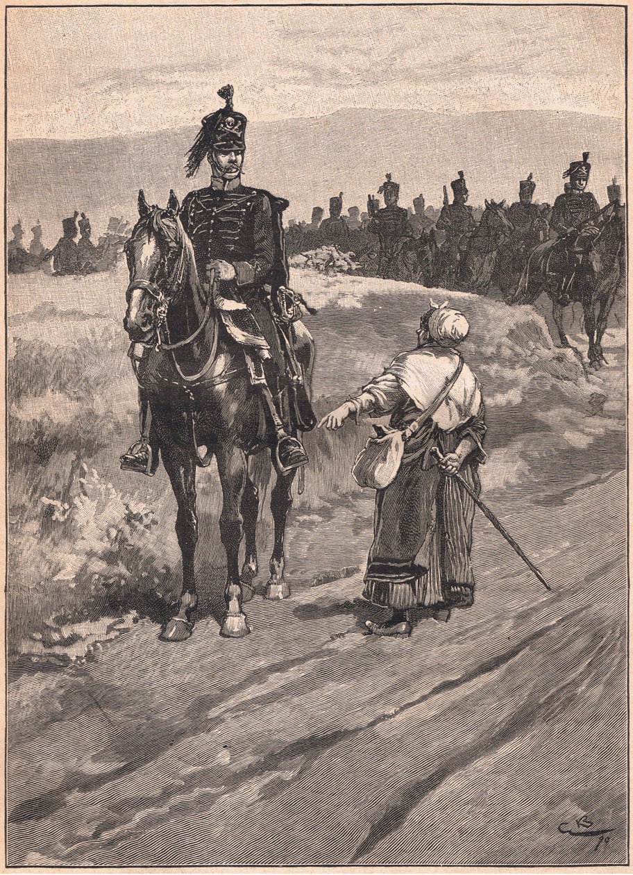 Le duc de Brunswick et ses hussards (les Brunswick noirs) en 1810 - Gordon Frederick Browne