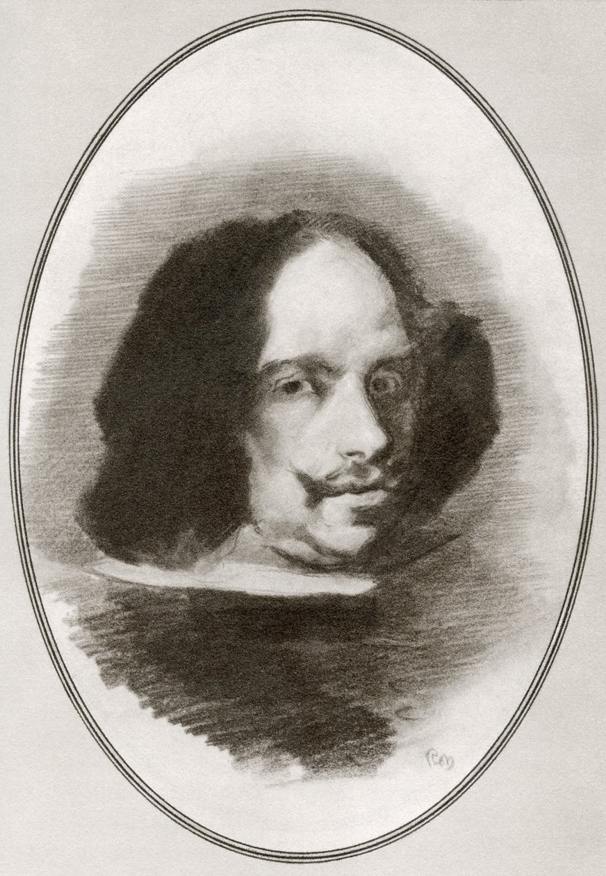 Diego Rodriguez de Silva y Velazquez, des Biographies vivantes des grands peintres - Gordon Ross