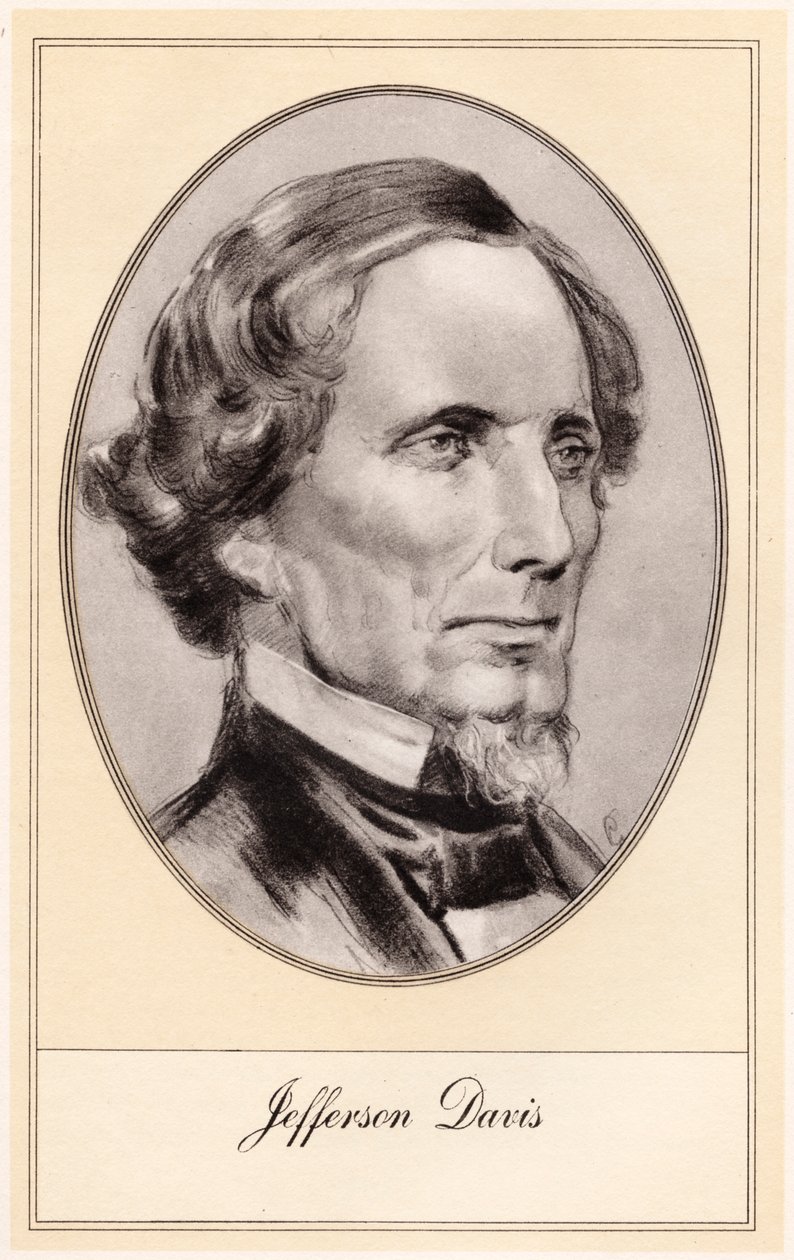 Jefferson Davis, soldat et politicien américain, début du 20ème siècle - Gordon Ross