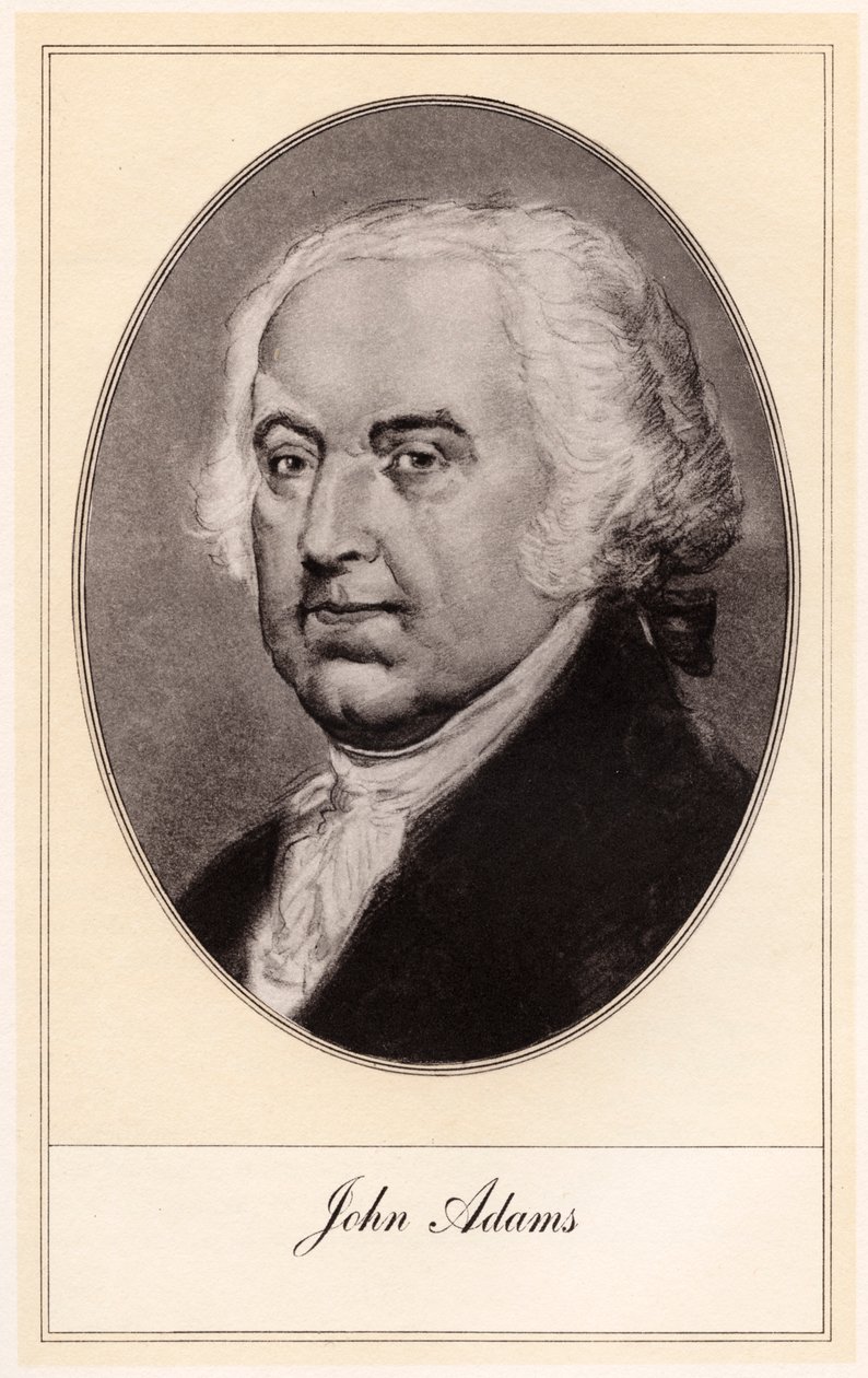 John Adams, deuxième président des États-Unis, début du 20e siècle - Gordon Ross