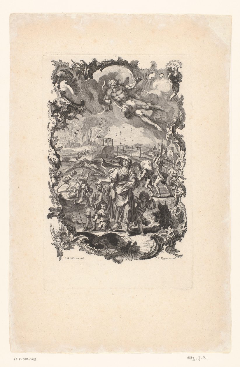 Les horreurs de la guerre, numéro 7 - Gottfried Bernhard Götz