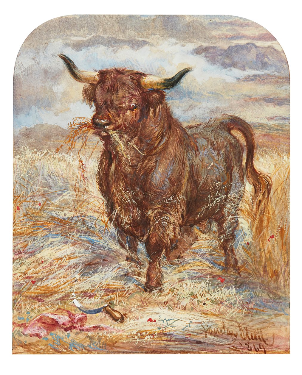 Le Taureau triomphant - Gourlay Steell
