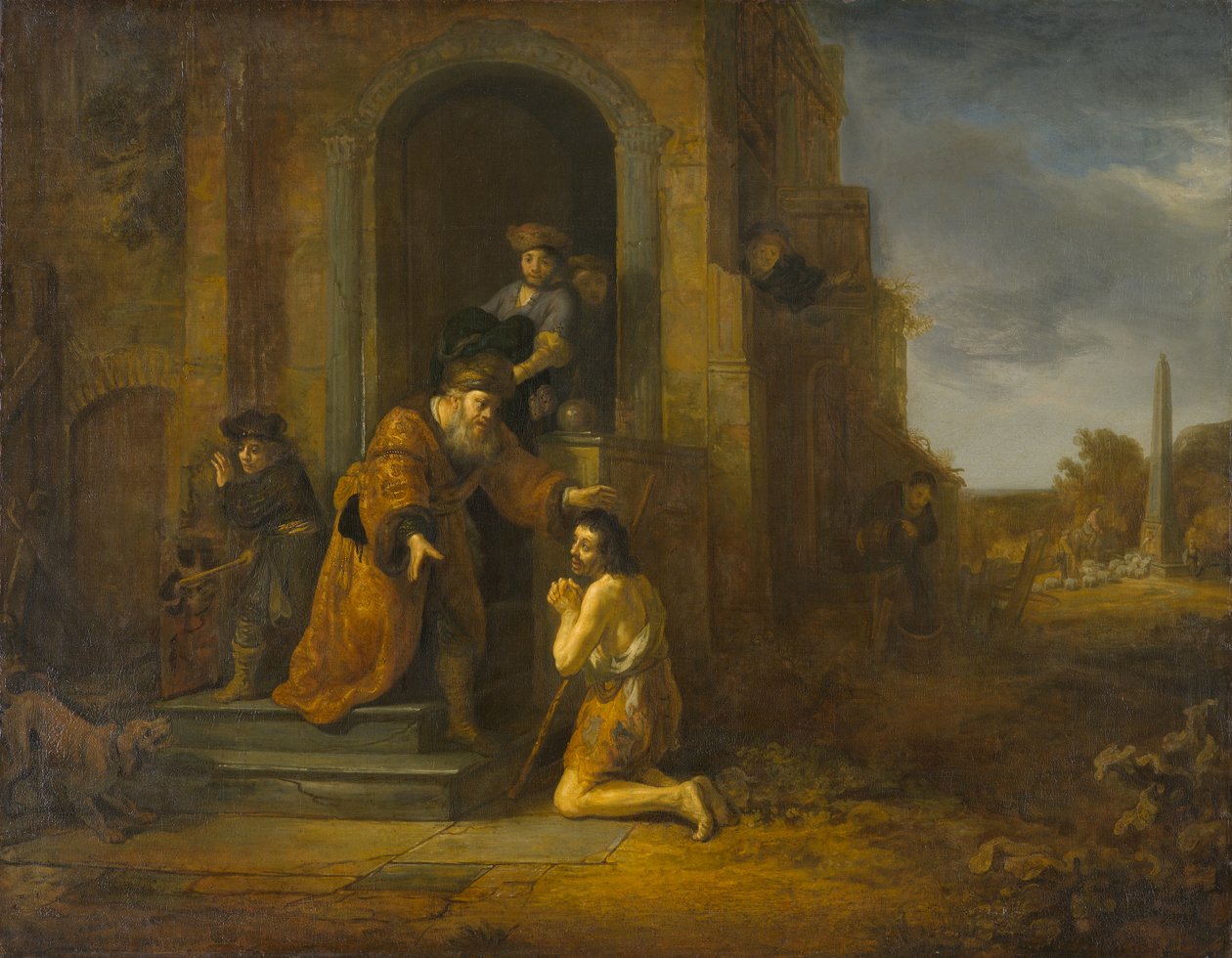 Le retour du fils prodigue - Govaert Flinck
