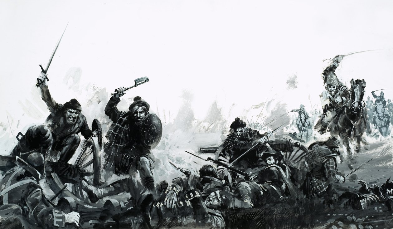 La bataille de Culloden - Graham Coton