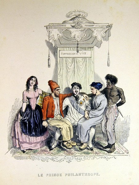 Le Prince philanthrope - Grandville
